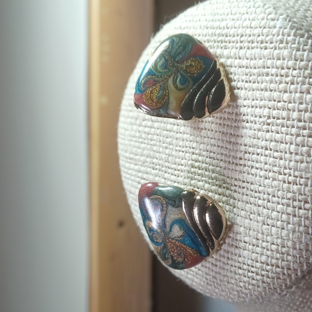 Sherman  Multicolor Pierced  Earrings